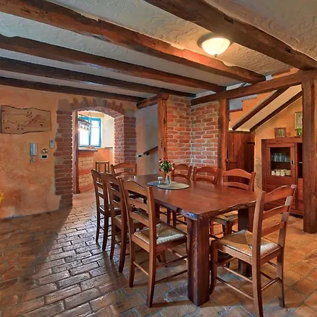 Rustic Simone With Outdoor Pool In Porec Villa *